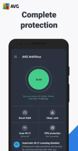 avg antivirus mobile security privacy 2