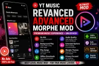 YT Music ReVanced Advanced Morphe MOD APK: The Ultimate No-Root Guide to Ad-Free Streaming (2026 Edition) 4 YT Music ReVanced Advanced Morphe MOD